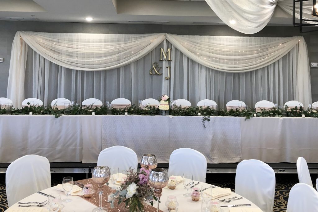 Wedding Head Table Backdrop